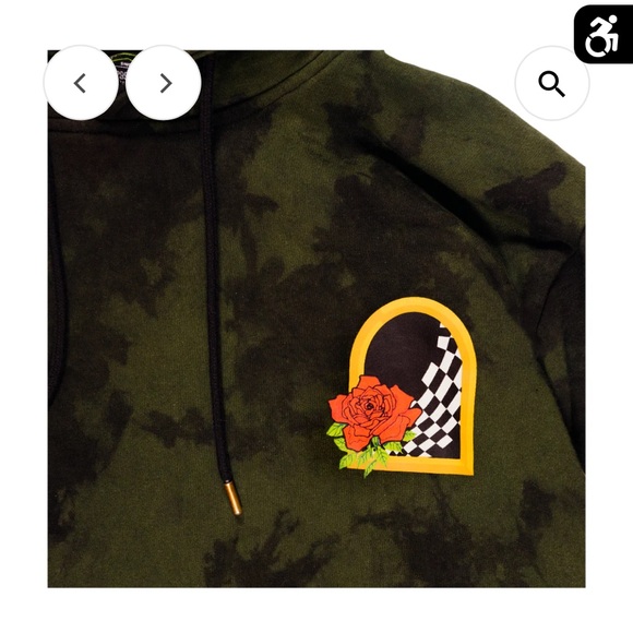 Grassroots California Stanley Mouse Jester Never Summer Pullover Hoodie XL NWOT - Picture 3 of 4